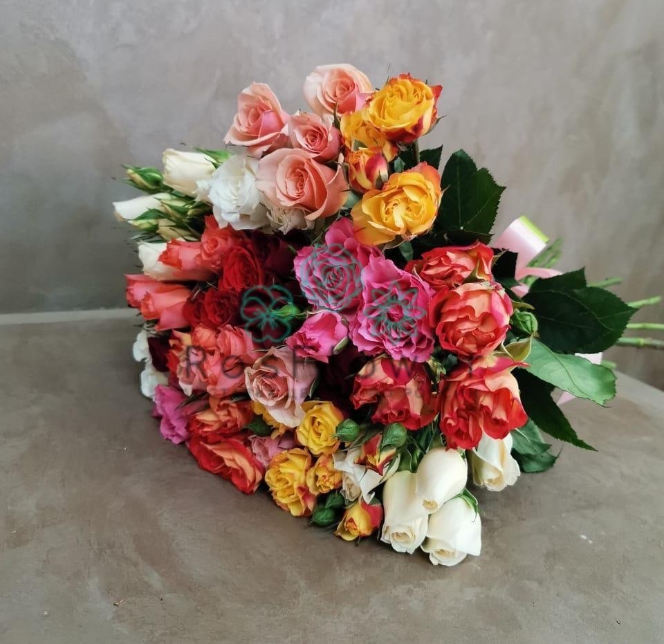 Букет цветов из: Розы в Линёво Новосибирской области