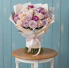 Букет цветов из:  Розы в Линёво Новосибирской области