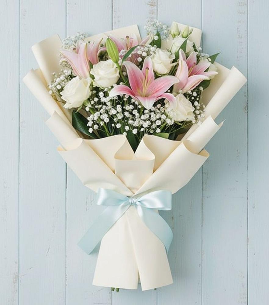 Букет цветов из: Лилии в Линёво Новосибирской области