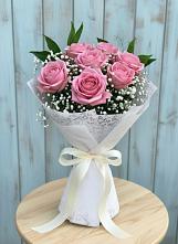 Букет цветов из:  Розы #REPLACE_PRED# Линёво Новосибирской области