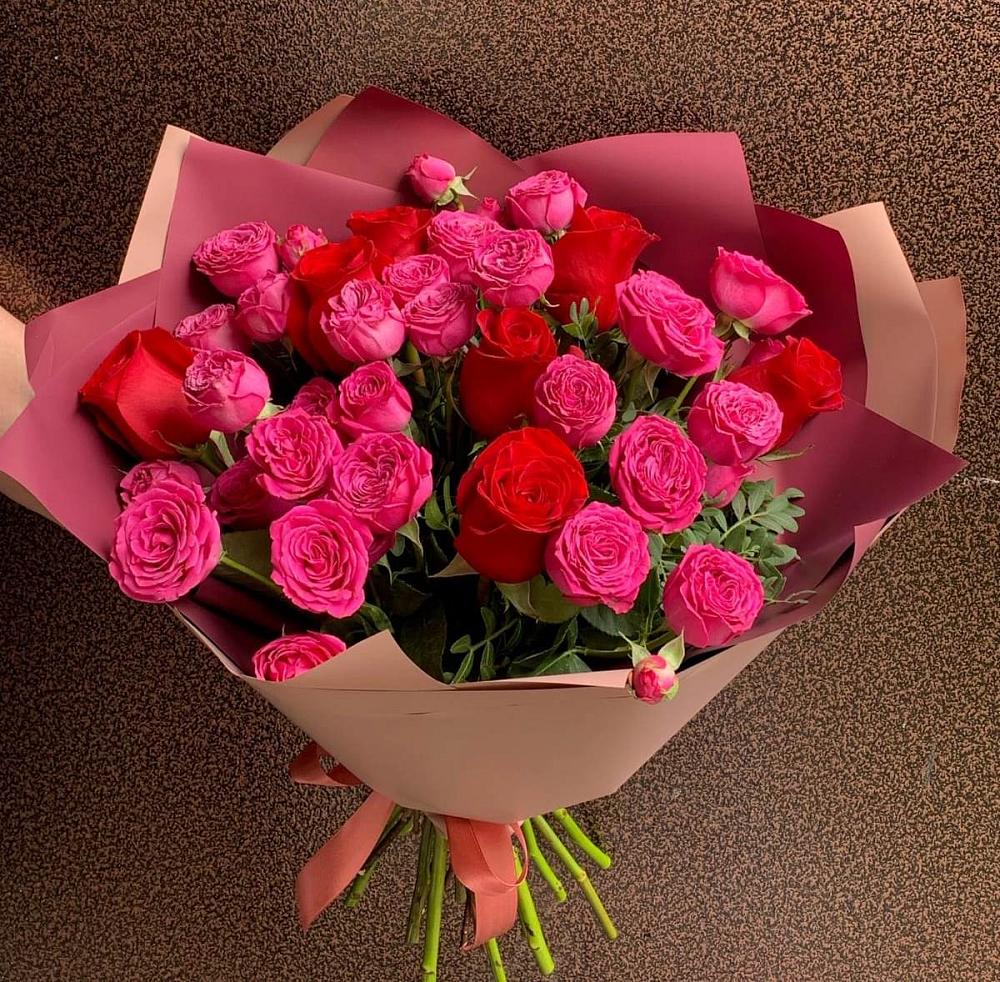 Букет В объятьях нежности в Линёво Новосибирской области