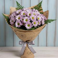 Букет цветов из:  Хризантемы в Линёво Новосибирской области