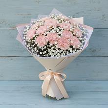 Букет цветов из:  Гвоздики в Линёво Новосибирской области