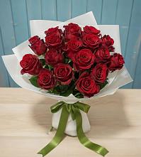 Букет Красные розы в Линёво Новосибирской области