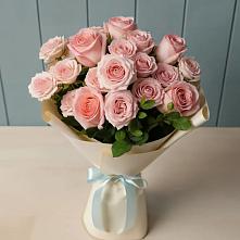 Букет Розовый шарм в Линёво Новосибирской области