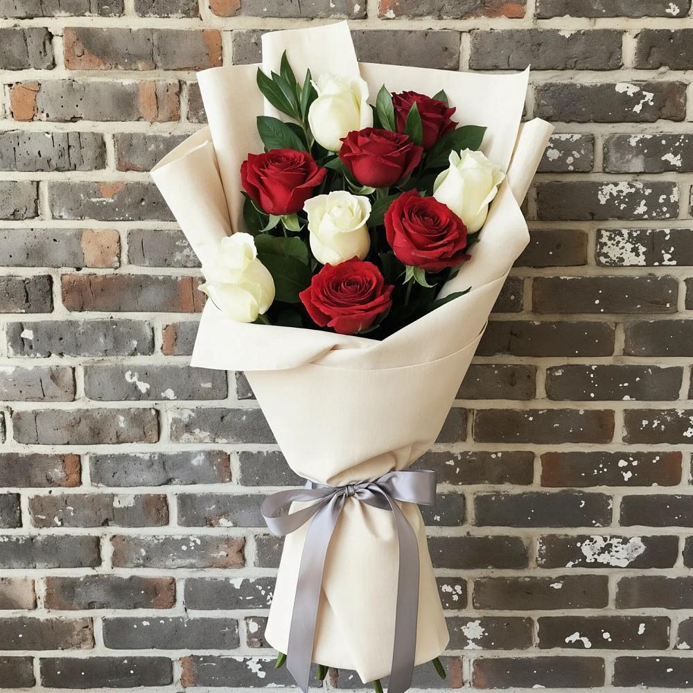 Букет цветов из: Розы в Линёво Новосибирской области