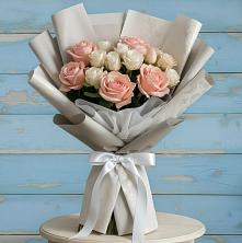 Букет цветов из:  Розы в Линёво Новосибирской области