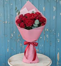 Букет цветов из:  Розы в Линёво Новосибирской области