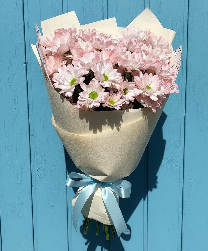 Букет цветов из: Хризантемы в Линёво Новосибирской области