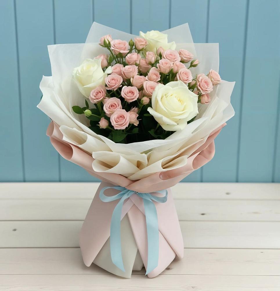 Букет цветов из: Розы в Линёво Новосибирской области