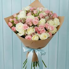 Букет цветов из:  Розы в Линёво Новосибирской области