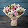 Букет цветов из: Хризантемы, Альстромерии и Розы в Линёво Новосибирской области